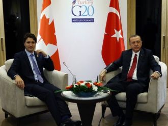 Son görüşme Kanada Başbakanıyla