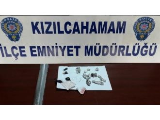 Kızılcahamam’da uyuşturucu operasyonu