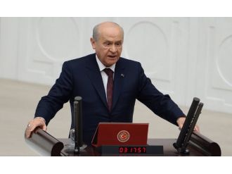 MHP lideri Bahçeli yemin etti