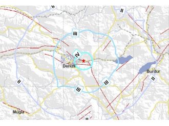 Denizli’de 4.2 büyüklüğünde deprem