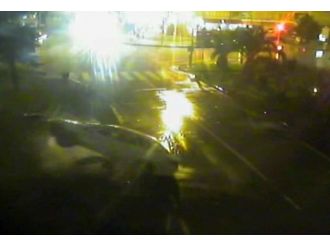 Feci kazalar kamerada