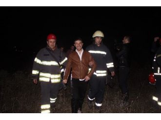 Alkollü genç polisi alarma geçirdi