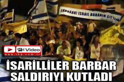 Tel Avivde çirkin gösteri! 