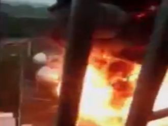 Kimyasal tesiste yangın ve patlama