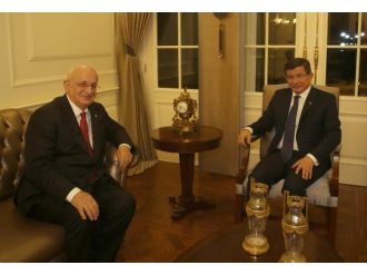 Davutoğlu, İsmail Kahraman’ı kabul etti