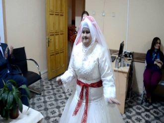 Down sendromlu Rabia’nın düğün hayali gerçek oldu