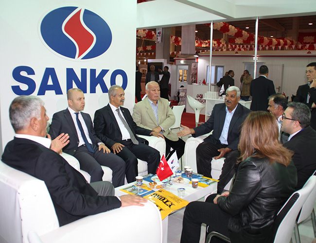 Sanko Şirketleri İnşaat Fuarında