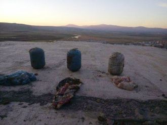 Bu da terörün gömüsü