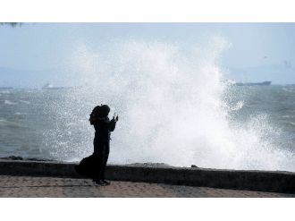 İstanbul’da lodos manzaraları