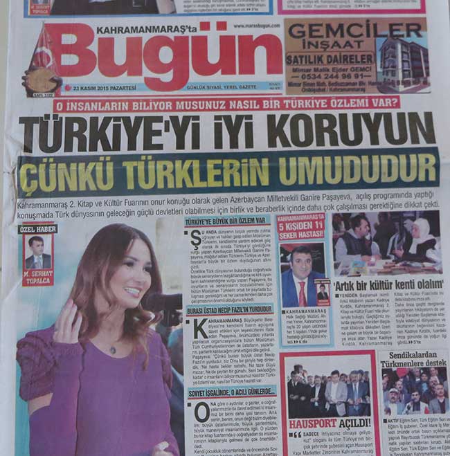 TÜRKİYE’Yİ İYİ KORUYUN ÇÜNKÜ TÜRKLERİN UMUDUDUR