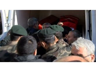 Şehidin cenazesi baba ocağında