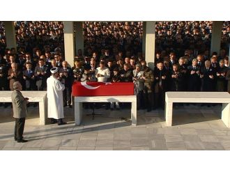 Şehit komiser yardımcısına veda