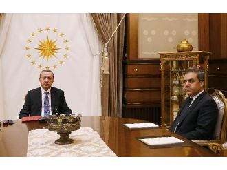 MİT Müsteşarını kabul etti