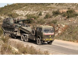 Sınıra obüs sevkıyatı