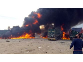 Rus uçaklarından hava bombardımanı