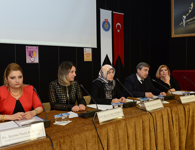 KSÜ’de “Kadına Şiddete Bakış”