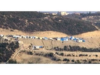 Türkmenler Hatay sınırında