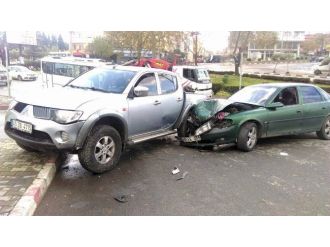 Suç makinesini kaza ele verdi