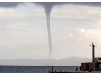 Aydın’dan hortum paniği !