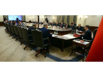 64. Hükümetin ilk Bakanlar Kurulu Toplantısı başladı