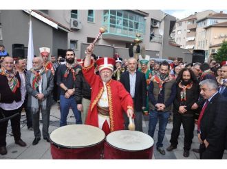 Diriliş’e mehterli karşılama