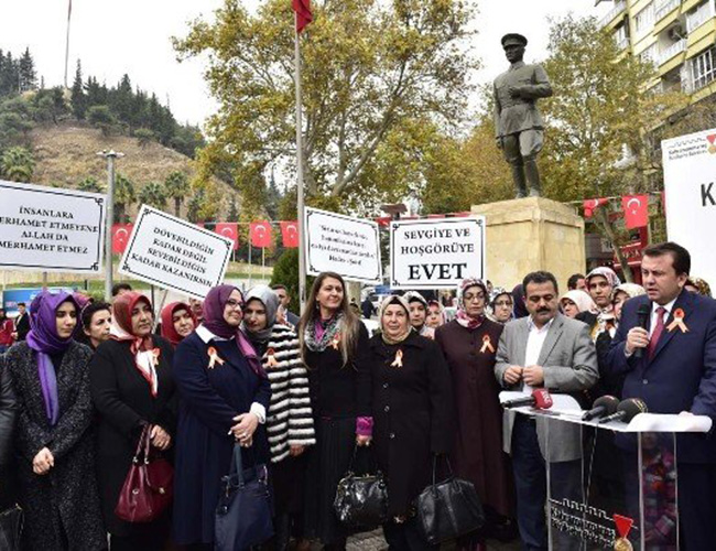 Kahramanmaraş’ta "Kadına Şiddete Sen De Dur De" Etkinliği