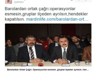 Elçi’nin son tweetleri: "Hendekler kapatılsın"