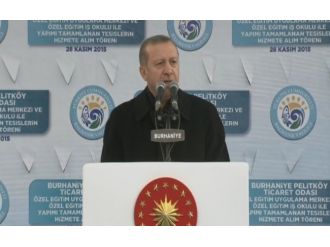 Erdoğan: "Bayrağımız dışında bir bayrak..."