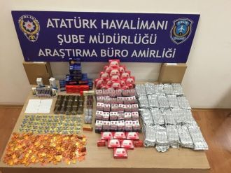 Atatürk Havalimanı’nda ele geçirildi!