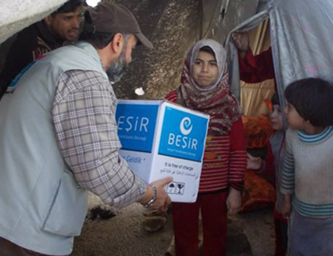 Beşir Derneği’nden, Bayırbucak Türkmenlerine Yardım