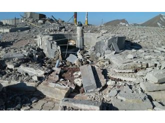 PKK’ya ait yapılar yerle bir edildi