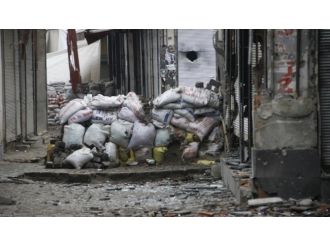 Sur’da çatışmanın izleri kameralara yansıdı