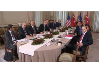 Kritik görüşme sonrası masa başında açıklamalar