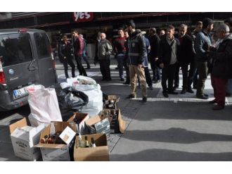 Vatandaşlar olan biteni şaşkınlıkla izledi