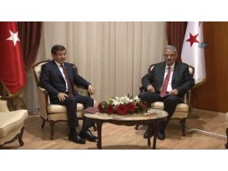 KKTC’li mevkidaşıyla görüştü