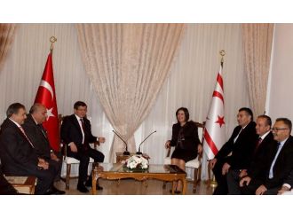 Davutoğlu Meclis Başkanıyla görüştü