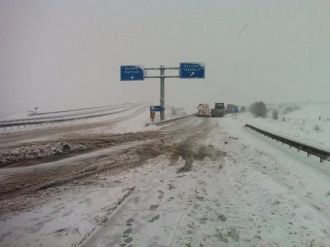 Ulaşıma kar engeli