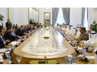 Heyetlerarası görüşmeye başkanlık ettiler