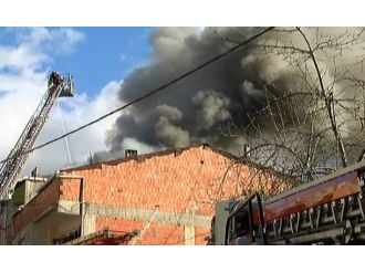 İstanbul’da korkutan yangın