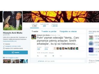 Eski Vali Mutlu Putin’e öyle bir cevap verdi ki ...