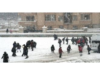 Bir ilde daha kar tatili