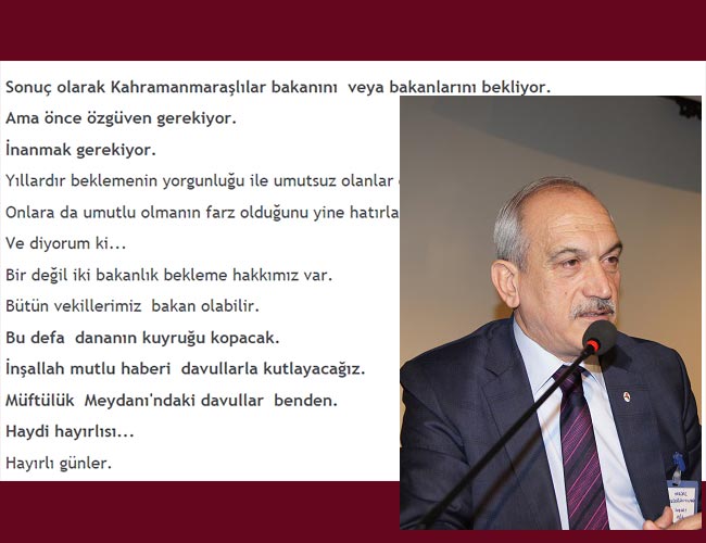 Verdiği sözü tutuyor