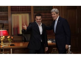 Kerry Atina’da Çipras’la görüştü