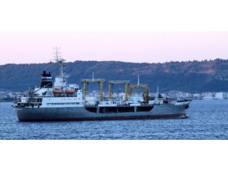 Boğaz’dan Rus tankeri geçti