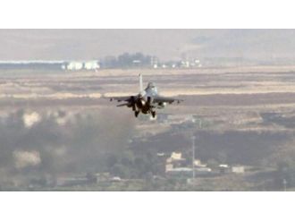 12 F-16 ile Suriye sınırında devriye