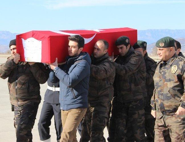 Şehit Polis Memurunun Cenazesi Kahramanmaraş’ta