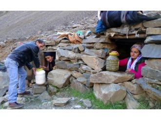 Mağaraları buzdolabı olarak kullanıyorlar