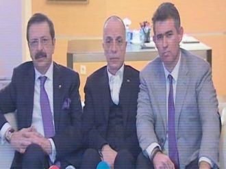 Feyzioğlu’na taziye ziyareti