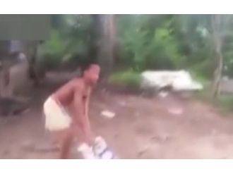 Çığlıkların geldiği bu çuvaldan bakın ne çıktı ?