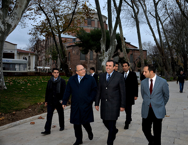 Bakan Ünal Topkapı Sarayı Müzesi’nde